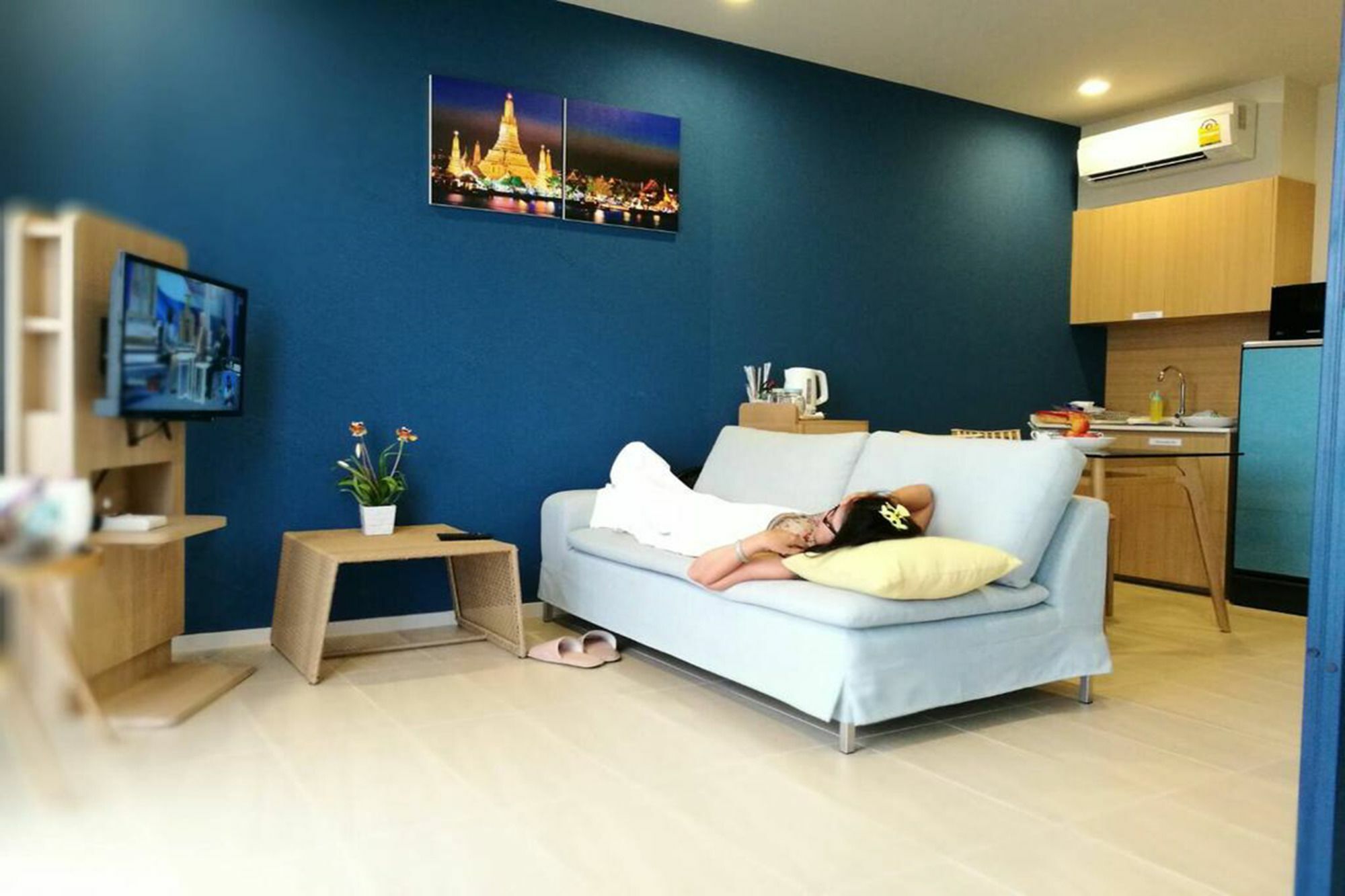 Blue Sapphire Apartment Ban Hup Kaphong Екстериор снимка